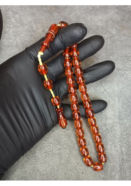 Sistemli Üst Düzey Sıkma Kehribar Tesbih