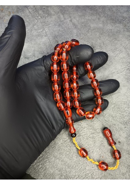 Sistemli Üst Düzey Sıkma Kehribar Tesbih fiyatları