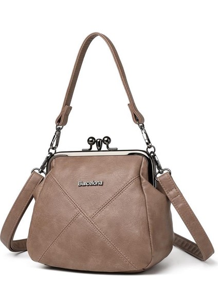 Yıkama Deri Burslu Kadın Omuz Çantası 21-K Barcelona 1848-7 modelleri