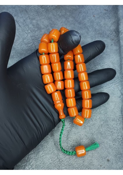 Kesme Üst Düzey Hareli Sıkma Kehribar Tesbih fiyatları