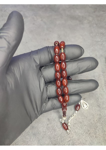 Osmanlı Benzetme Üst Düzey Hareli Sıkma Kehribar Tesbih modelleri