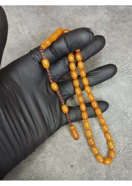 Sistemli Üst Düzey Sıkma Kehribar Tesbih