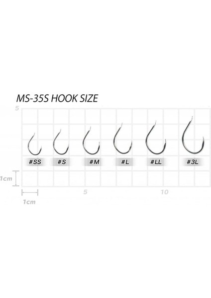 Madai Sokai Tek Iğne MS-35S #m (18 Adet) modelleri