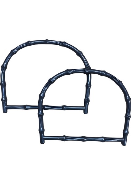 Bambu Görünümlü Akrilik Çanta Sapı 15*19 cm T4M