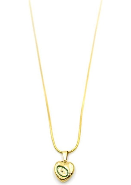 Kalp Kolye - 60 cm - Altın fiyatları