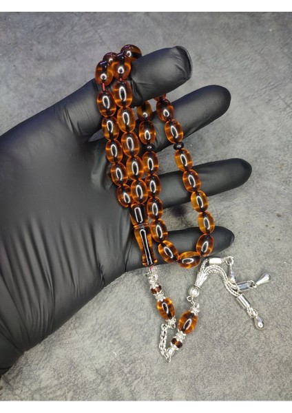 Usta Işi Üst Düzey Sıkma Kehribar Tesbih fiyatları