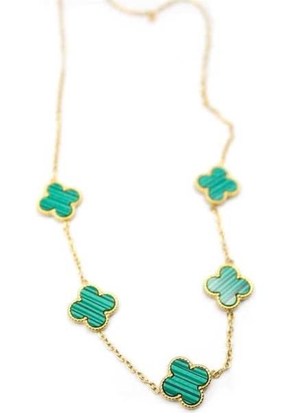 Vc Yonca Kolye - Yeşil fiyatları