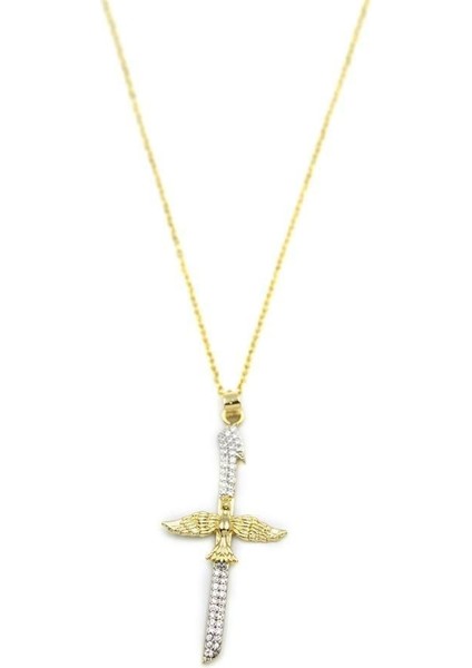 Elif Anka Kolye - Altın