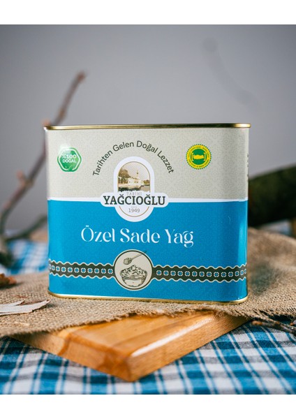 Özel Sadeyağ Keçi ve Manda Sadeyağı (Ghee) 1.750 gr