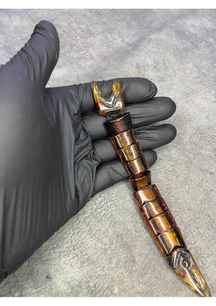 Balık Model Zaza Sallamalık Özel Tasarım Simli Toz Kehribar Tesbih modelleri