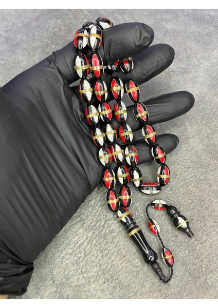 Sistemli Deve Kemiği ve Mercan Işlemeli Üst Düzey Doğal Kuka Tesbih fiyatları