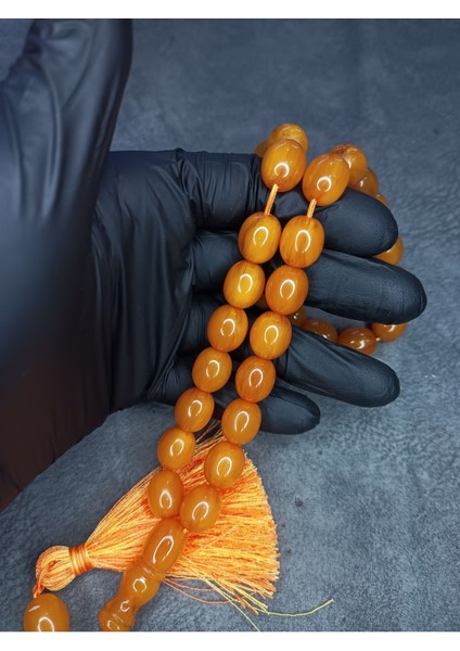 Eski Üst Düzey Koleksiyonluk Sıkma Kehribar Tesbih modelleri