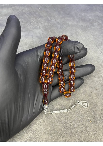 Üst Düzey Çubuk Sıkma Kehribar Tesbih fiyatları