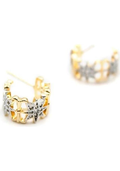 Kutup Yıldızı Küpe - Çok Renkli