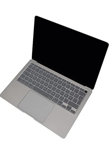 Macbook Air M1 13INÇ Klavye Koruyucu Türkçe Q A2179 A2337 ile Uyumlu Şeffaf