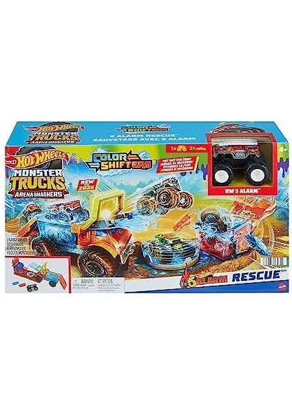 Wheels Monster Trucks Arena Mücadelesi Color Shifters Oyun Seti, Oyuncak fiyatları