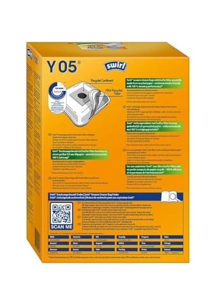 Y05 Ecopor, Elektrikli Süpürge Toz Torbası fiyatları