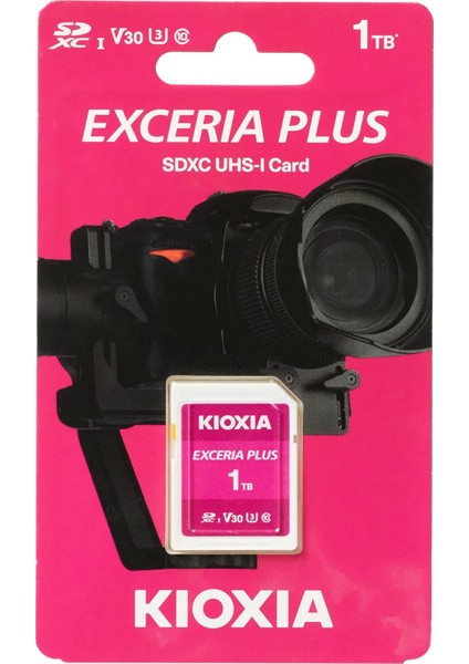 Exceria Plus Sd Card 1 Tb V30 100/85 Mb/sn 4K