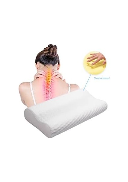 Ortopedik Visko Boyun Yastığı Ortapedik Boyun Yastığı Boyun Düzleşmesi Boyun Için Özel Visco Yastık fiyatları