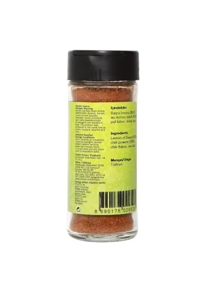 Chili Limon Baharatı 40 G