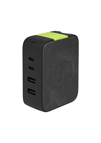 By Harman - Instantcharger 100W 4 USB Şarj Cihazı, Siyah