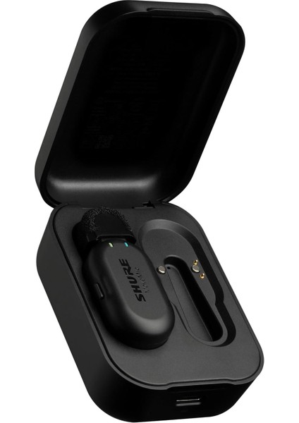 Movemic One, Single Channel Direct To Phone Wireless Lavalier Microphone System, Portable, Professional Audio, Long Battery Life, Black