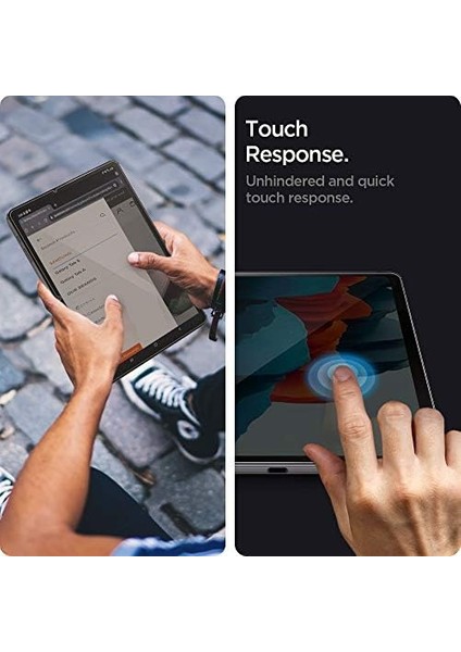 Galaxy Tab S8 / S7 Cam Ekran Koruyucu Kolay Kurulum Glas.tr Ez Fit Slim Hd - AGL02032