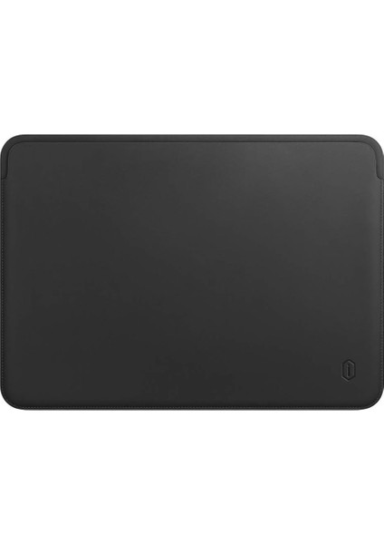 Deri El Çantası Laptop Çantası Bilgisayar Kılıfı Macbook Çantası Air Pro 15 Inç Kese Kılıf Siyah