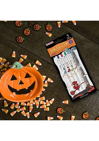 Sarasa Clip 0.5mm Jel Kalem Witch Serisi 5li Set modelleri