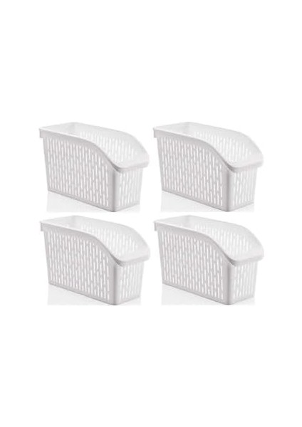 Buzdolabı Sepeti Dolap Içi Düzenleyici Sepet Organizer Beyaz 4 Adet 30X16X17 modelleri