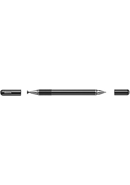 Golden Cudgel Stylus, Tablet ve Telefon Kalemi, Siyah, Yumuşak Silikon Uçlu, Çok Amaçlı, Hassas Otomatik Kontrol ve Vuruş
