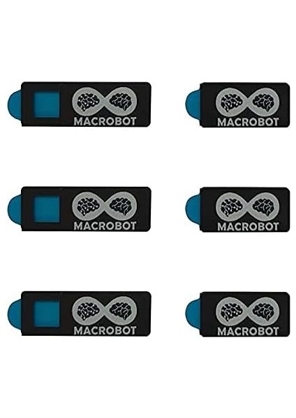 Dikdörtgen Kamera Kapatıcı 3&apos;lü Paket - Webcam Cover