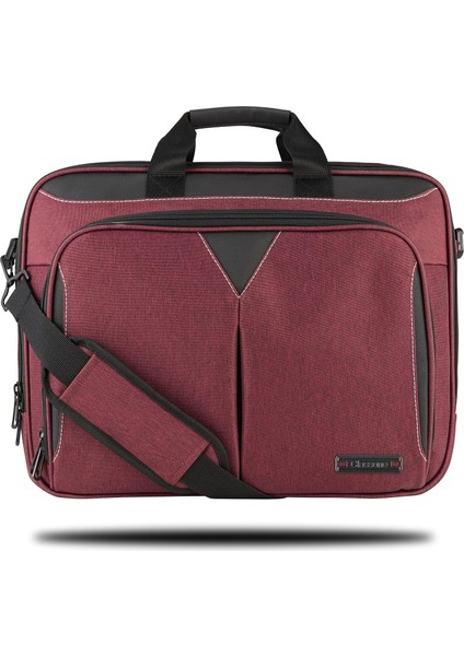 Taranto VP3005 15.6,inch, Su Geçirmez Kumaş, Laptop,notebook El Çantası-Bordo