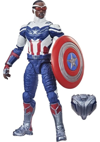 Marvel Legends Series Ngers Captain America Aksiyon Figürü