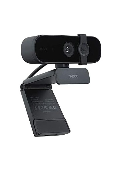C280 2k Qhd 1440P USB Webcam ile Dahili Çok Yönlü Çift Gürültü Azaltma Mikrofon 85 ° Geniş Açı Görüş Açısı 360 ° Yatay Dönüş ve Otomatik Odaklama