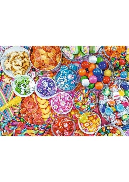 10713 1000 Parça Renkli Diy Yaratıcı Eğlence Eğlenceli Sakızlı Ayılar Lolipoplar Yapbozlar Yetişkinler ve Çocuklar Için 12+ Nefis Şeker fiyatları