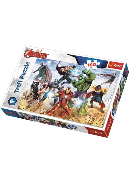 916 15368 Dünyayı Kurtarmaya Hazır Marvel Ngers Ea 160 Parça, 6+ Yaş Için 160 Adet, Renkli