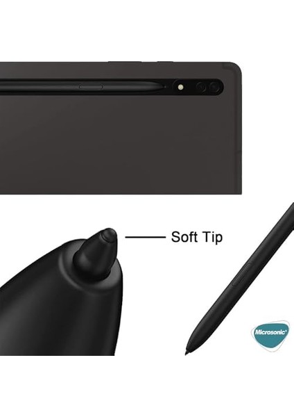 Samsung Galaxy Tab S7 Fe Lte T737 Pencil Uçları 5`li Paket Siyah