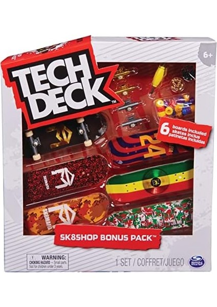 Deck SK8SHOP Bonus Paketi, Otantik Kaykay ve Aksesuar Içeren Parmak Kaykay Seti, 25. Yıl Dönümü Setleri, Rastgele Seçim, Farklı Ürünlerden Derleme fiyatları