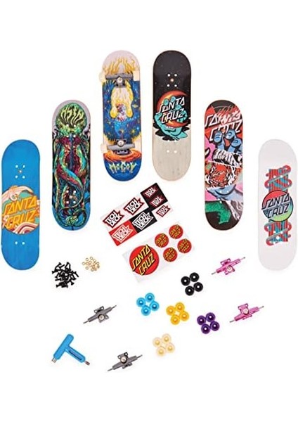 Deck SK8SHOP Bonus Paketi, Otantik Kaykay ve Aksesuar Içeren Parmak Kaykay Seti, 25. Yıl Dönümü Setleri, Rastgele Seçim, Farklı Ürünlerden Derleme modelleri
