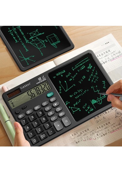 Elektronik Dijital Hesap Makinesi Ekstra Yazı Işlem Ekranlı Yeni Nesil LCD Hesap Makinesi Bilimsel+Kalem Hediye fırsatları