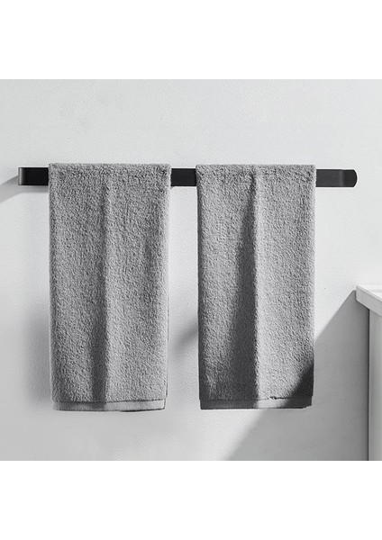 Banyo Lamalı Siyah Yapışkanlı Lüks Tasarım Solo Peçetelik Havluluk, Solo Peçetelik Havlu Kağıdı Askısı