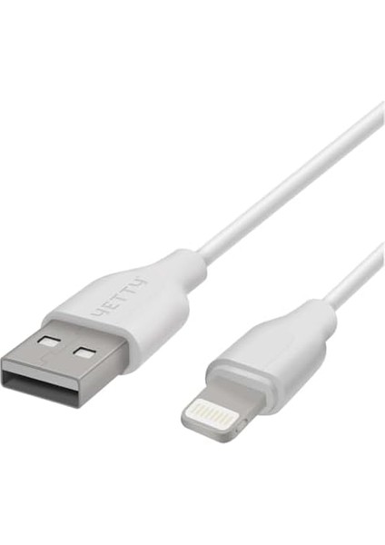 Şarj Lightning Kablo - Iphone ve Ipad Uyumlu, Yetty Sertifikalı, Dayanıklı Örgü, Veri ve Şarj Kablosu, Ideal Uzunlukta Tam Uyumlu (20CM) modelleri