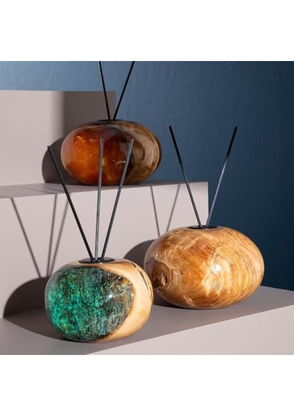 Concept Aura Ağaçtan Oda Kokusu Standı Elips Amber 15CM modelleri
