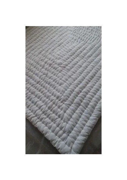 Home Tek Kişilik El Yapımı El Sırıması % 100 Doğal Pamuk Yorgan Ağırlık 4 kg
