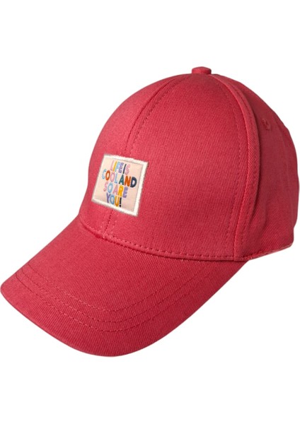 2-8 Yaş Kız Çocuk Koyu Pembe Rabbit Figürlü Yazlık Vizör Şapka modelleri