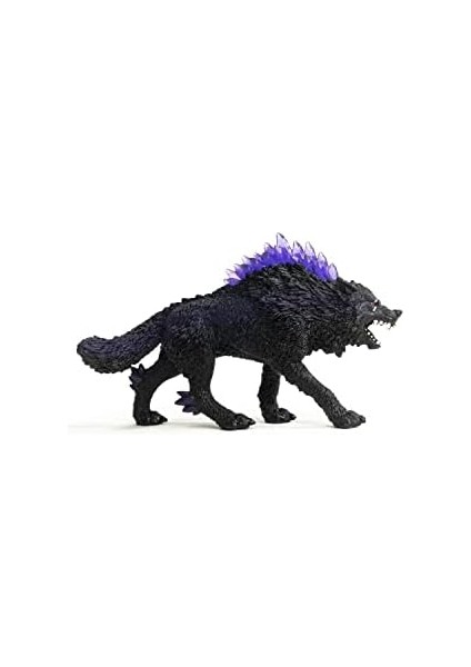 Eldrador Creatures Efsanevi Gölge Kurt Aksiyon Figürü - Mor Kaban ve Yarı Saydam Sırt Kristalleri Içerir, Erkek ve Kız Çocuklar Için Dayanıklı Oyuncak, 7 Yaş ve Üzeri Çocuklar Için Hediye fiyatları