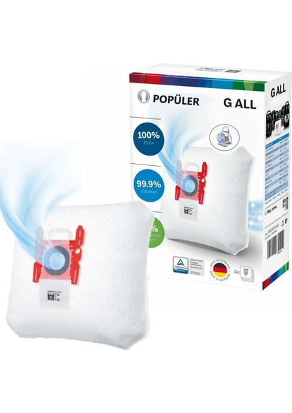 Süpürge Toz Torbası Bosch BGN2A111 Gl-20 ile Uyumlu