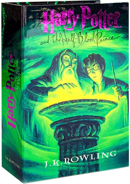 Bakgelal Lisanslı Harry Potter Kitap Şeklinde Gizli Kasa & Kumbara ,koleksiyonluk, Anahtarlı, Dekoratif Saklama Kutusu – 7 Farklı Kapak Seçeneği