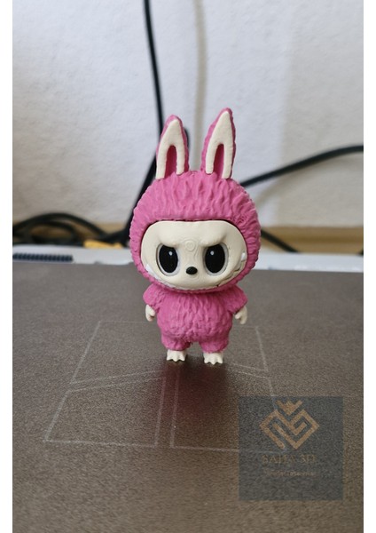 Labubu Karakter Figürü Pembe, 9 cm Labubu Sevimli Oyuncak